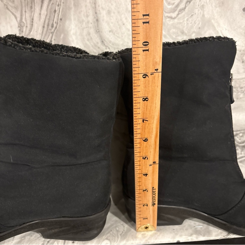 Toe Warmers Canada 10N T04924 Cozy Black Women's Winter Boots - Picture 9 of 14